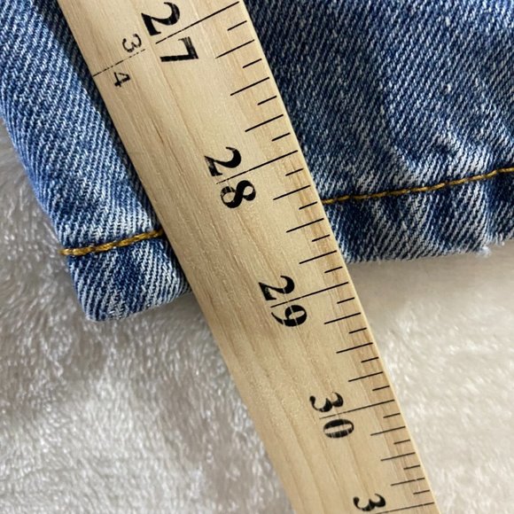 Signature Levi Strauss Mens Light Wash Regular Fit Denim Jeans Size 40x29 - Picture 8 of 9